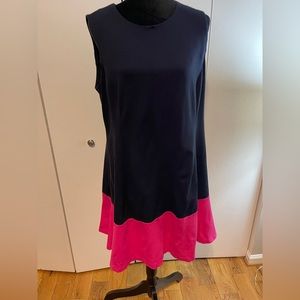 Preloved Eliza J Color block Dress